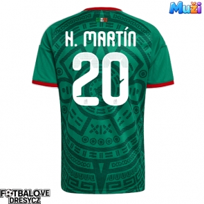 Mexiko Henry Martin #20 Domácí Dres MS 2026 Krátký Rukáv